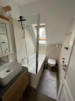 Badezimmer - Apartments Meerzeit A - Top-Hundeurlaub