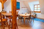 Wohnzimmer - Ferienwohnung 'Roggenstuv' in Brodersby an der Schlei - Top-Hundeurlaub