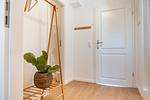 Fassade / Eingang - Ferienwohnung 'Roggenstuv' in Brodersby an der Schlei - Top-Hundeurlaub