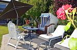 Terrasse - Boddenparadies - Top-Hundeurlaub