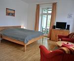 Schlafzimmer - Ferienwohnung LVC1 - Top-Hundeurlaub