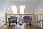Wohnzimmer - Ferienreihenhaus "Baltrum" Lale Andersen 2c Galerie "Baltrum" - Top-Hundeurlaub