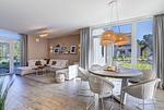 Wohnzimmer - Hygge Hus Loddin - Top-Hundeurlaub