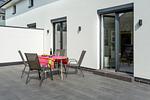 Terrasse - Dreimasterhaus Nr. 1 - Top-Hundeurlaub