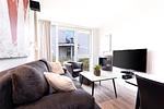 TV im Wohnzimmer - Wohnung 01 - Top-Hundeurlaub