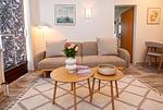 Wohnzimmer - Haus Kuhlmann Wohnung 1 - Top-Hundeurlaub