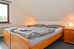 Schlafzimmer - Haus Kuhlmann Wohnung 4 - Top-Hundeurlaub
