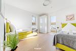 Schlafzimmer - Ferienwohnung Küstenliebe Olpenitz - Top-Hundeurlaub