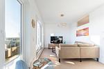 Wohnzimmer - Ferienwohnung Küstenliebe Olpenitz - Top-Hundeurlaub