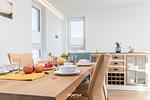 Küche / Küchenzeile - Ferienwohnung Küstenliebe Olpenitz - Top-Hundeurlaub