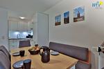 Küche / Küchenzeile - Ferienwohnung Inseltraum - Top-Hundeurlaub