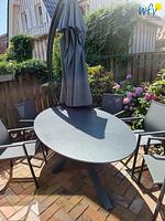 Terrasse - Ferienwohnung Inseltraum - Top-Hundeurlaub