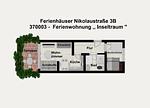 Grundriss - Ferienwohnung Inseltraum - Top-Hundeurlaub