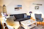 Entspannen Sie in diesem stilvollen Wohnzimmer mit modernem Design. - Berliner Hof App. 108 - Top-Hundeurlaub