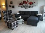 Wohnzimmer - Seetempel App.25 , Strandallee 99 Scharbeutz - Top-Hundeurlaub