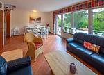 Wohnbereich im 1. OG mit Balkon - Fewo Sonnensee - Haffkrug Aalweg 28 - Top-Hundeurlaub