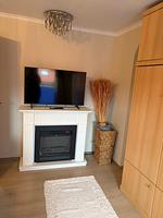 Wohnzimmer - Ferienhaus Thönnes Wohnung 1 - Top-Hundeurlaub