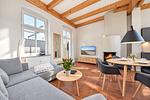 Wohnzimmer - Gartenhaus Ostseevilla 07 - Top-Hundeurlaub