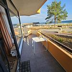 Genießen Sie die Sonne auf der Terrasse mit Blick aufs Wasser! - Berliner Hof App. 115 - Top-Hundeurlaub