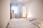 Gemütliches Schlafzimmer mit harmonischer Atmosphäre. - Berliner Hof App. 115 - Top-Hundeurlaub