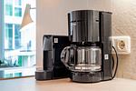 Küche mit Kaffeemaschine - Wohnung 07 - Top-Hundeurlaub