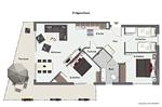 Grundriss - Wohnung 01 - Top-Hundeurlaub