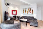 TV im Wohnbereich - Wohnung 05 - Top-Hundeurlaub