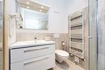 Badezimmer mit Handtuchheizung - Wohnung 05 - Top-Hundeurlaub