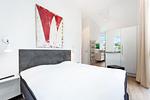 drittes Schlafzimmer mit Doppelbett - Wohnung 05 - Top-Hundeurlaub