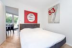 drittes Schlafzimmer mit Doppelbett - Wohnung 03 - Top-Hundeurlaub