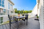 Balkon mit Sitzbereich - Wohnung 03 - Top-Hundeurlaub