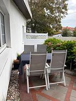 Terrasse - Ferienhaus Thönnes Wohnung 2 - Top-Hundeurlaub
