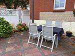Terrasse - Ferienhaus Thönnes Wohnung 3 - Top-Hundeurlaub