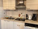 Küche / Küchenzeile - Ferienhaus Thönnes Wohnung 4 - Top-Hundeurlaub