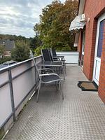 Balkon - Ferienhaus Thönnes Wohnung 4 - Top-Hundeurlaub
