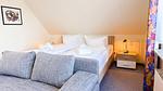 Schlafzimmer - Wald & Watt WHG 16 - Top-Hundeurlaub