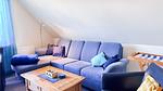 Wohnzimmer - Wald & Watt WHG 16 - Top-Hundeurlaub