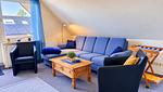 Wohnzimmer - Wald & Watt WHG 16 - Top-Hundeurlaub