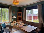 Wohn- und Essbereich im Ferienhaus Häxans Hus - Häxans Hus - Top-Hundeurlaub