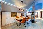 Wohnzimmer - Dünenhaus Ückeritz UnserUsedomDe FeWo ca.80qm mit privater Sauna und Kamin, direkt am Strand. 3/3 - Top-Hundeurlaub