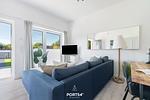 Wohnzimmer - Ferienwohnung Freiherr, App. 8 Emmelsbüll - Top-Hundeurlaub