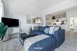 Wohnzimmer - Ferienwohnung Freiherr, App. 8 Emmelsbüll - Top-Hundeurlaub