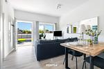 Wohnzimmer - Ferienwohnung Freiherr, App. 8 Emmelsbüll - Top-Hundeurlaub