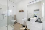 Badezimmer - Ferienwohnung Freiherr, App. 8 Emmelsbüll - Top-Hundeurlaub