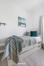 Schlafzimmer - Ferienwohnung Freiherr, App. 8 Emmelsbüll - Top-Hundeurlaub