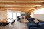 Wohnzimmer - Ferienhaus  Mellumplate 24 - Top-Hundeurlaub