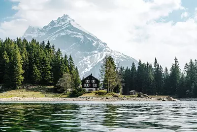 Schweiz mit Hund